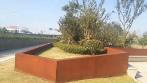 昌邑耐候钢挡土墙
